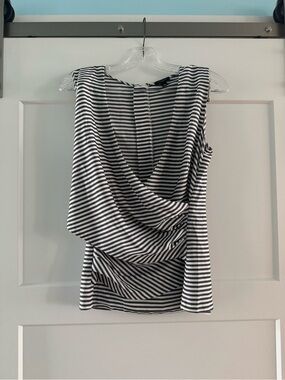 Ann Taylor Striped Sleeveless Top